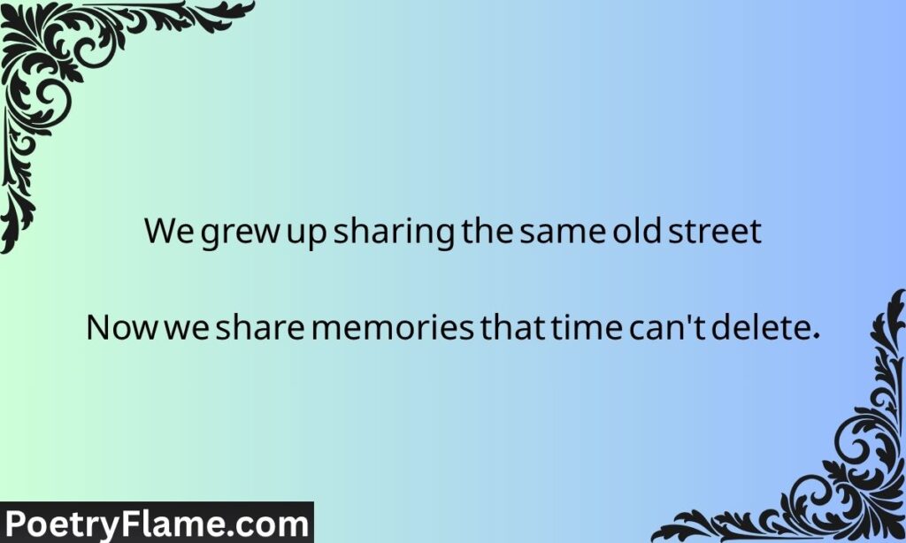 Friendship Shayari for Childhood Friend
