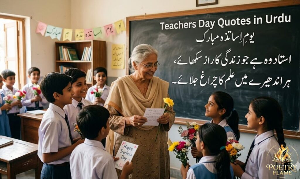 Teachers Day Quotes in Urdu
